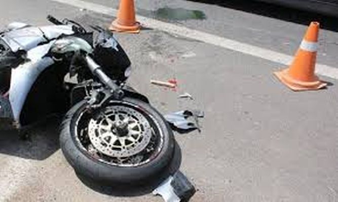 Serious car accident - Critical injury to a motorcyclist