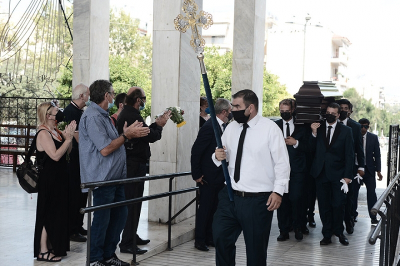 The last goodbye to Tolis Voskopoulos (PHOTO-VIDEO)