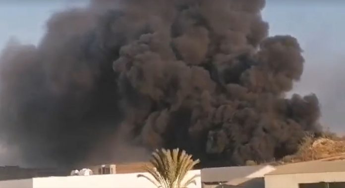 VIDEO: Explosions in the factory that caught fire in Geri, vehicles are burning!