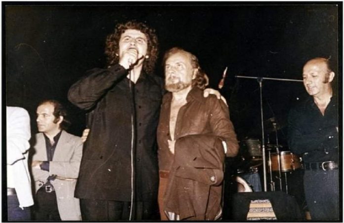 Mikis Theodorakis - Panikos Paionidis two friends, companions in life and in death