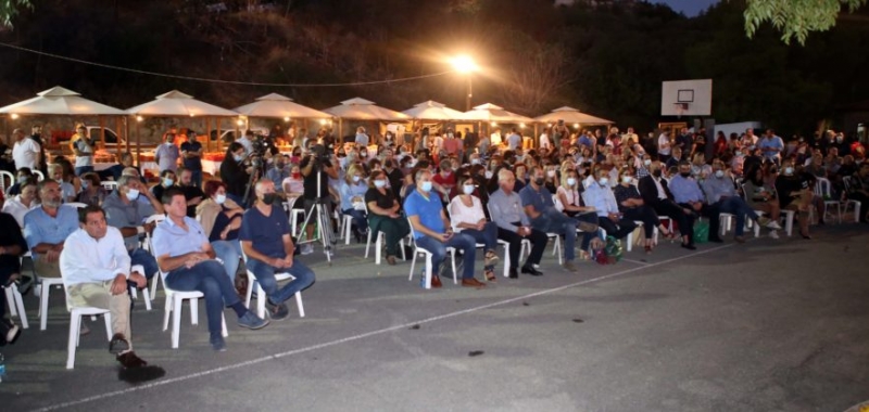 AKEL's practical solidarity with the victims of the fires