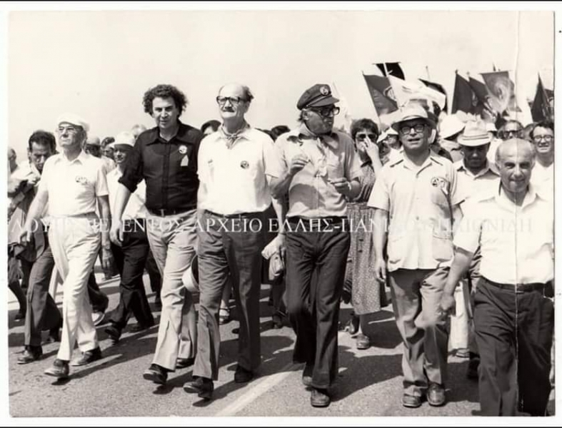 Mikis Theodorakis - Panikos Paionidis two friends, companions in life and in death