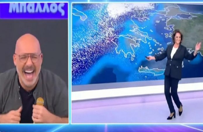 Meteorologist in Greece ended it: He danced a ball to welcome the bad weather - 
