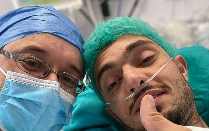 Zradi underwent surgery and is returning to Cyprus