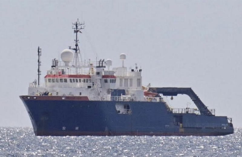 Cyprus EEZ: Turkish frigate harassed Nautical Geo