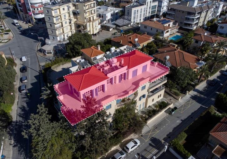 Unique penthouse apartment for sale in the center of Nicosia
