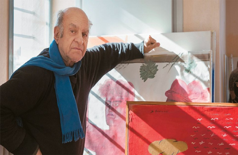 The great Greek painter Alekos Fasianos died