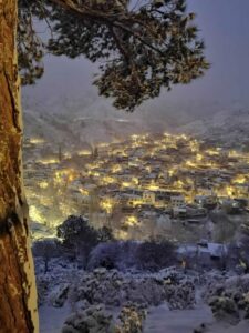 Pictures of another Cyprus: Photos and videos from the snowy villages - New cold is coming from Sunday