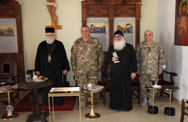 Christos Pieris [exp. Ministry of Defense] for priests on the firing range: 