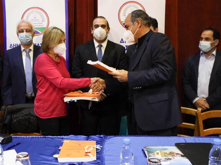 They signed the contract for the preparation of SVAK in the Famagusta District