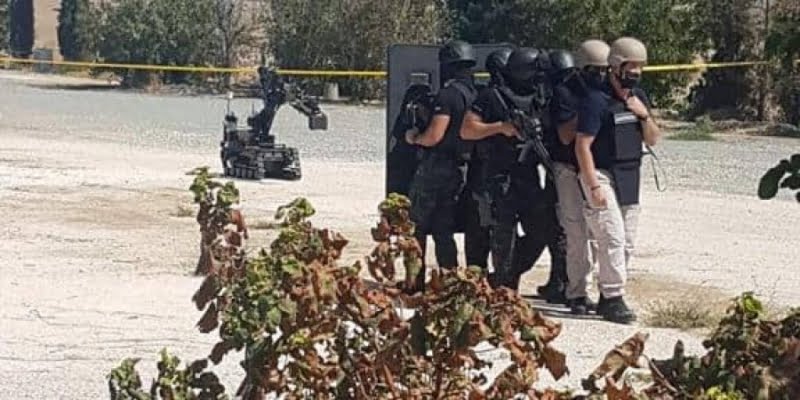 Αστυνομικor aσ κηση Αστυνομiας Κyπρου και Βρετ ανικoν Βασεων στο Παραλiμνι