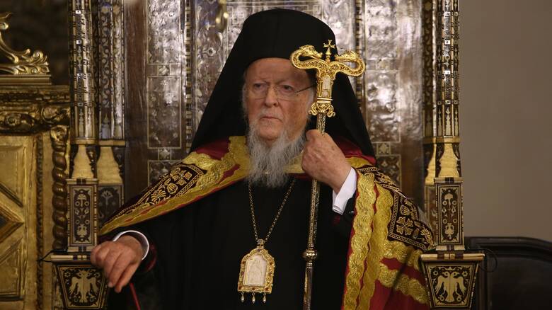 ΑφΙχθη στην Κyπρο ο Οικουμενικoς ΠατριΑρχης and gamma; τον ΑρχιεπΙσκοπο Χρυσόστομο