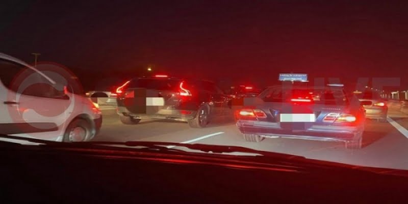Κυκλοφορια&kappa χàος στον αυτοκινητoδρομο Λεμ εσού – ΛευκωσΙας (ΦΩΤΟ)