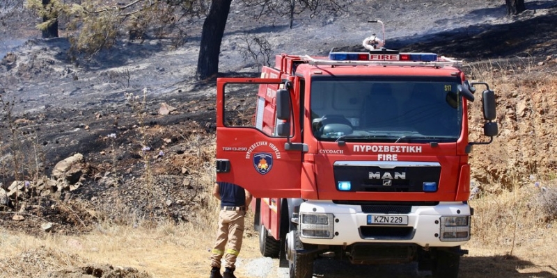 Υπo πλorρη ελεγχ ο δασικor πυρκαγιστην Μοσφιλω τor