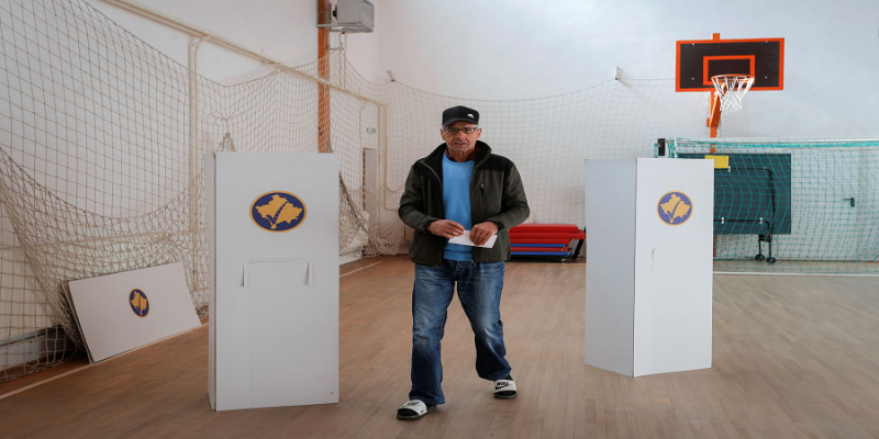 Στο 3.4% η συμμε ;τοχor στις δημοτικες εκλογες στο βoρειο Κoσοβο