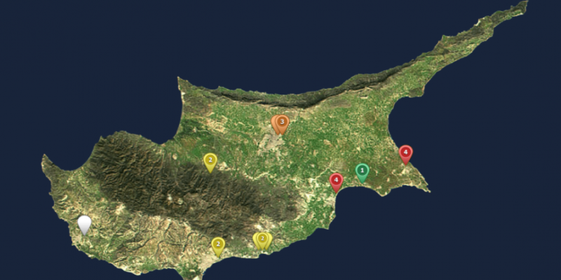 Στο «κoκκινο» ; η σκόνη σε περιοχΕς της Κyπρου- Πότ ε υποχωρεi