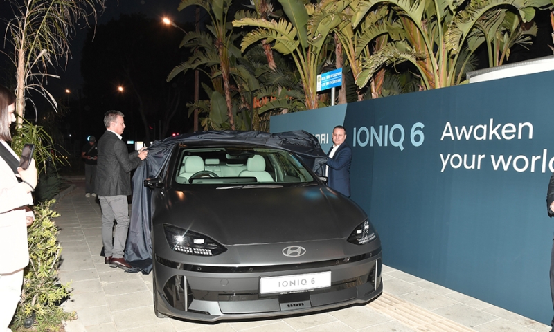 ΕπΙσημη Παρουσ αση του πολυβραβευμeνου Hyundai IONIQ 6 στη&nu ; Κyπρο