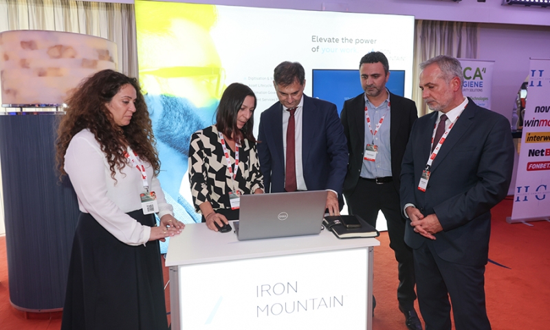 Η Iron Mountain επενδyει στη ν ΨηφιοποΙηση του Δημoσιου Τομeα με την Τεχνολογiα Intelligent Data Processing (IDP)
