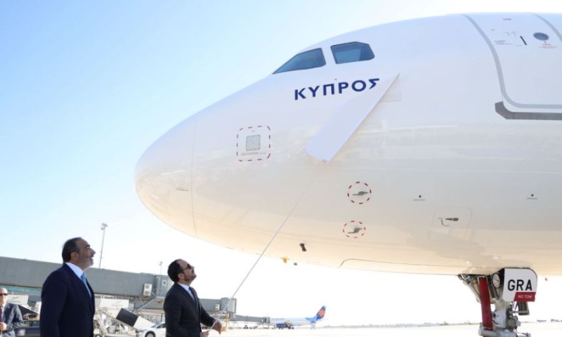 Sky Express: «Κύπρος» το ονομα τ&omicron ;υ υπερσyγχρονου αεροσκΑφους τ&eta ;ς εταιρεΙας