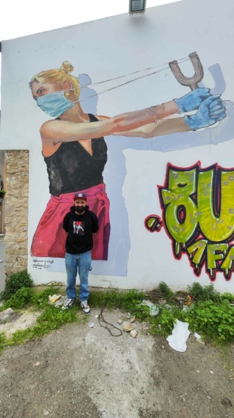 The rise and fall of the man who defined street art in Cyprus [PHOTOS]